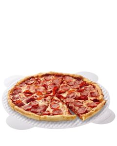 9" Perfect Crust Circle Embossed Pizza Liner (Case/250)