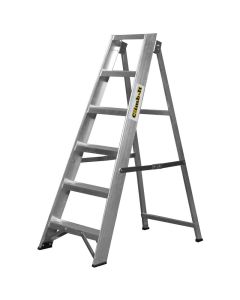 CLIMB IT ALUMINIUM SWINGBACK STEPLADDERS - 8 TREAD NO RAIL