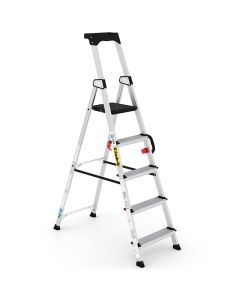 CLIMB IT PROFESSIONAL STEP LADDERS - 5 TREAD CARRY HANDLE