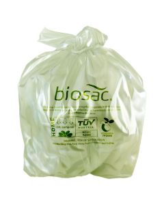 Biosac Compostable Refuse Sacks 80L (Case/400)