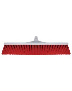 12" HYGIENE BROOM RED - SOFT SYR