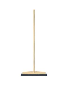 24" WOOD BACK RUBBER SQUEEGEE WITH HANDLE