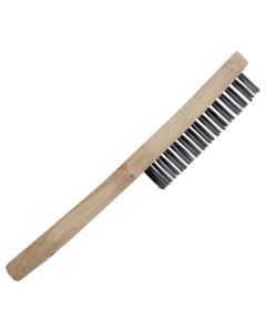 3 ROW WIRE SCRATCH BRUSH