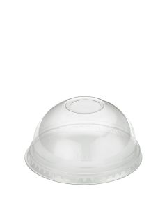 Dome Lid with Hole to Fit 9oz Smoothie Cup (Case/2,000)