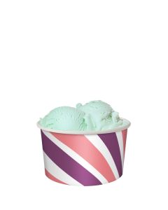 6oz Patterned Ice Cream Tub (Case/500)