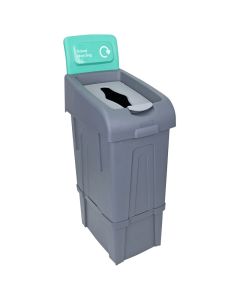 Procycle Recycling Bin, Lid & Back Panel 80L (Green/Mixed)