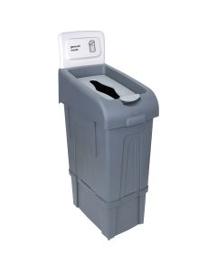 Procycle Recycling Bin, Lid & Back Panel 80L (White/General)