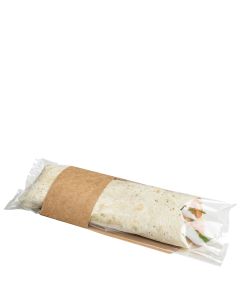 Kraft Clasp Clip Pocket Wrap (Case/1,000)