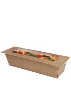 Heat Seal Kraft Baguette Box (Case/400)