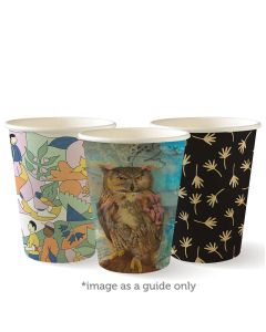 12oz Single Wall Art Series BioCup (Case/1,000)