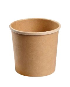 12oz Kraft Bio Bowls Soup Containers (Case/500)