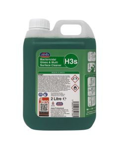 H3 GLASS&MULTI SURFACE CLEANER 2x2LTR