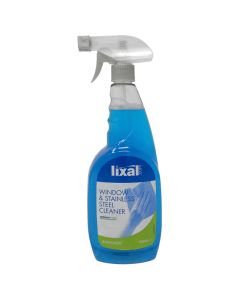 LIXAL WINDOW CLEANER TRIGGER 750ML GLASS STAINLESS STEEL