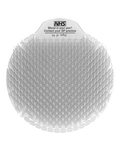 P-Wave Slant6 Urinal Screens Honeysuckle (Case/10)