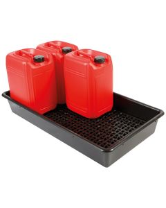 Spill Tray with Base Grid 100x55x15cm