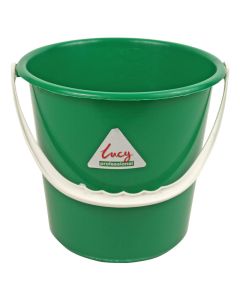 10L BUCKET PLASTIC - GREEN SYR LUCY BRAND LINE
