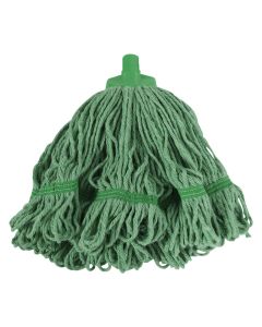 FREEDOM "MINI" MOP HEAD LOOPED GREEN - 350MM - SYR HOSPITAL
