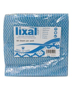 LIXAL COTTONETTE WIPE BLUE 43X35CM 700 WIPES PER BOX