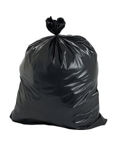 BLACK REFUSE SACK 18x29x38" CHSA 10KG GREEN GR0007 BOX 200
