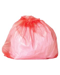 RED LAUNDRY SACK DISSOLVABLE 50/PACK 457X737X762 FLO400