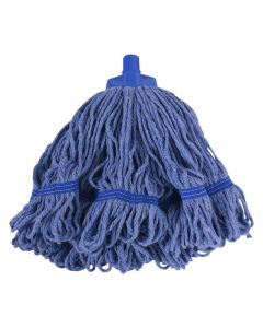 FREEDOM "MINI" MOP HEAD LOOPED BLUE - 350MM - SYR HOSPITAL