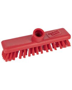 HYGIENE DECK SCRUBBER HEAD RED