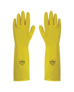 DEEP SINK LONG LATEX GLOVES YELLOW SIZE 8