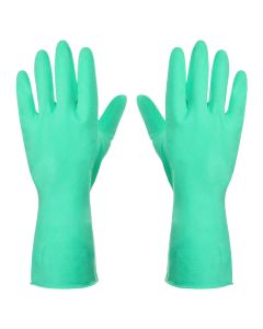 WASHING UP GLOVES GREEN MEDIUM