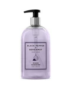 Evans Black Pepper & Bergamot Hand Wash 500ml