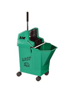 LADY BUCKET WITH 2" CASTORS GREEN - SYR 990792