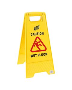 YELLOW FOLDING UNIVERSAL FLOOR SAFETY SIGN
