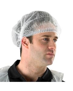 DISPOSABLE WHITE MOB CAP 1000 PER CASE