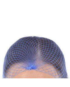 DISPOSABLE BLUE HAIR NETS 100 PER PACK