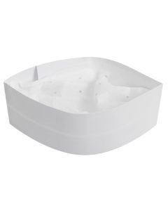 FORAGE HAT DISPENSER PACK WHITE 100 PER PACK
