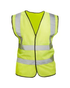 HIGH VISIBILITY POLYESTER W/COAT YELLOW X LARGE EN471/2