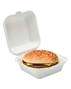6" Bagasse Burger Box (Case/500)