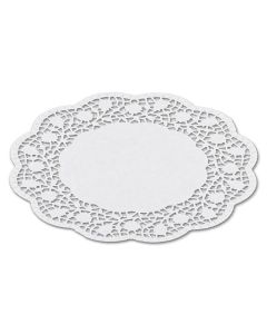 10.5 x 14" Oval Doilies White (Case/250)