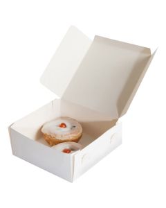 10x10x5" WHITE CAKE BOX 100 PER BOX