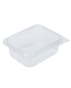 CRISTAL 375CC CLEAR SALAD BOX 700 PER CASE