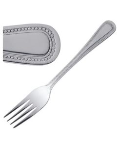 BEAD TABLE FORK S/STEEL 12 PER PACK