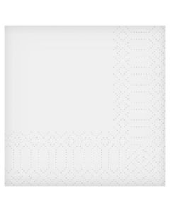 16"/40CM 2PLY TISSUE WHITE NAPKIN 1250/CASE 178994