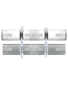 14" Silver Winter Crystal Crackers (Case/25)