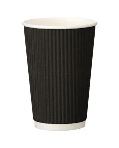 16OZ CULTURE DARK RIPPLE HOT CUP 500/CASE