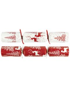 11" Red & White Stag Crackers (Case/100)