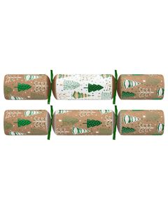 12" Festive Forest Kraft Crackers (Case/50)