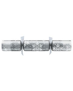 11" Silver Snowflake Crackers (Case/100)
