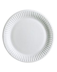 9INCH PAPER PLATE MAIN MEAL 23cm 1000 PER BOX