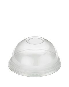 DOME LID WITH HOLE TO SUIT 9OZ PLASTIC GLASS 2000/CASE TP