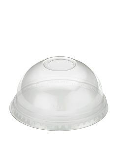 GP 16OZ DOME LID WITH HOLE RPET  CASE/1000    R10054