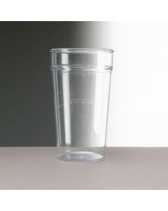 20oz DISPOSABLE PINT GLASSES 500 PER CASE PINT TO BRIM